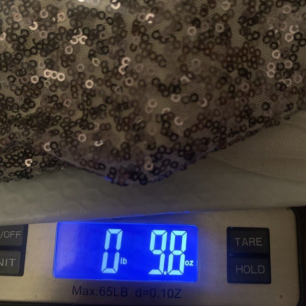 H&M Divided Sequins Tulle Fit Flare Skater Dress Party Wedding Cocktail Size 4 - Picture 12 of 12